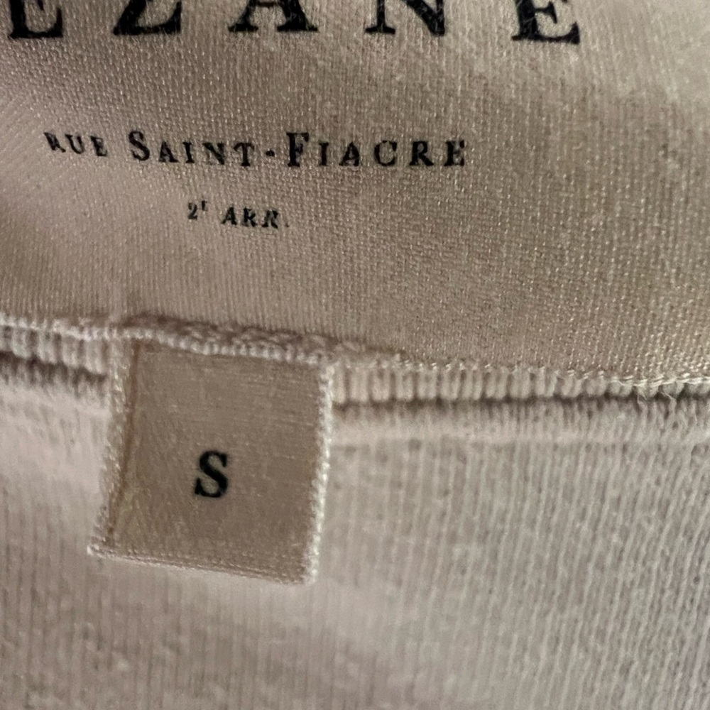 Sezane Amour Café Crème Sweatshirt | Sz Small - Picture 3 of 4